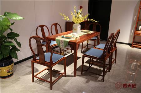 1.38米至善长方餐台