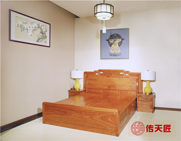 传天匠红木《至善大床》