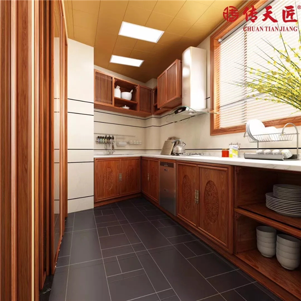 传天匠红木全屋整装定制橱柜