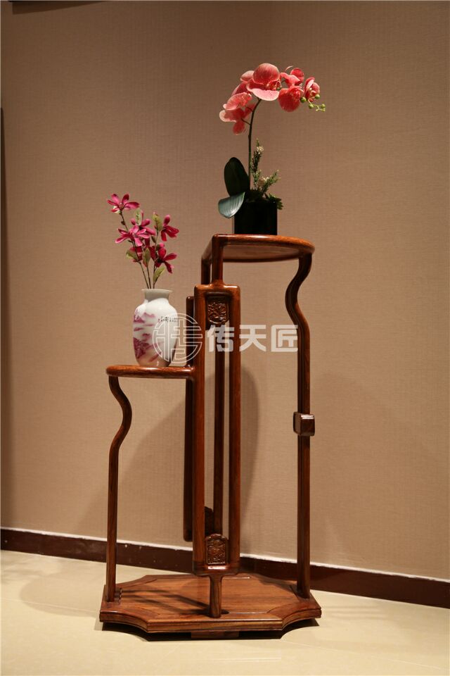 传天匠红木花几