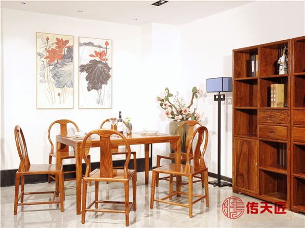 传天匠红木至善餐桌