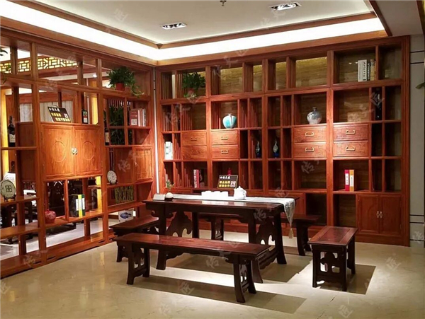 传天匠红木茶台