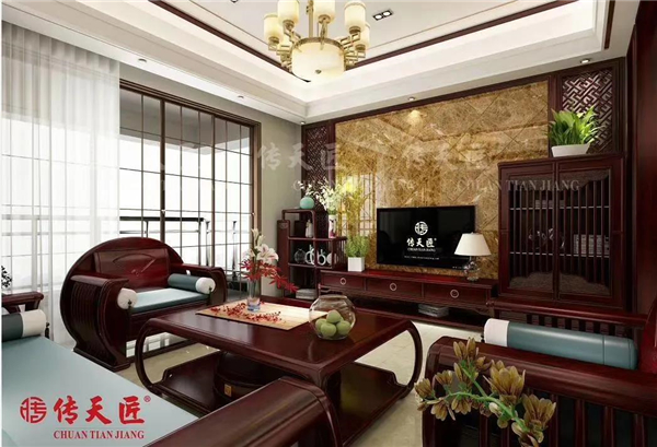 传天匠 红木沙发
